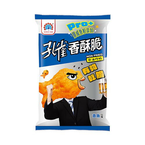 孔雀香酥脆pro+香魚104g【愛買】 1