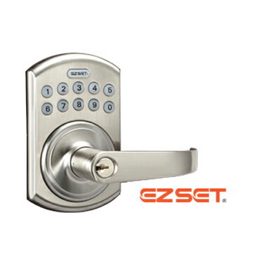 彰化水五金∥ EZSET 智慧型觸控電子門鎖-PTRS0S00(密碼/鑰匙 二合一)/東隆五金