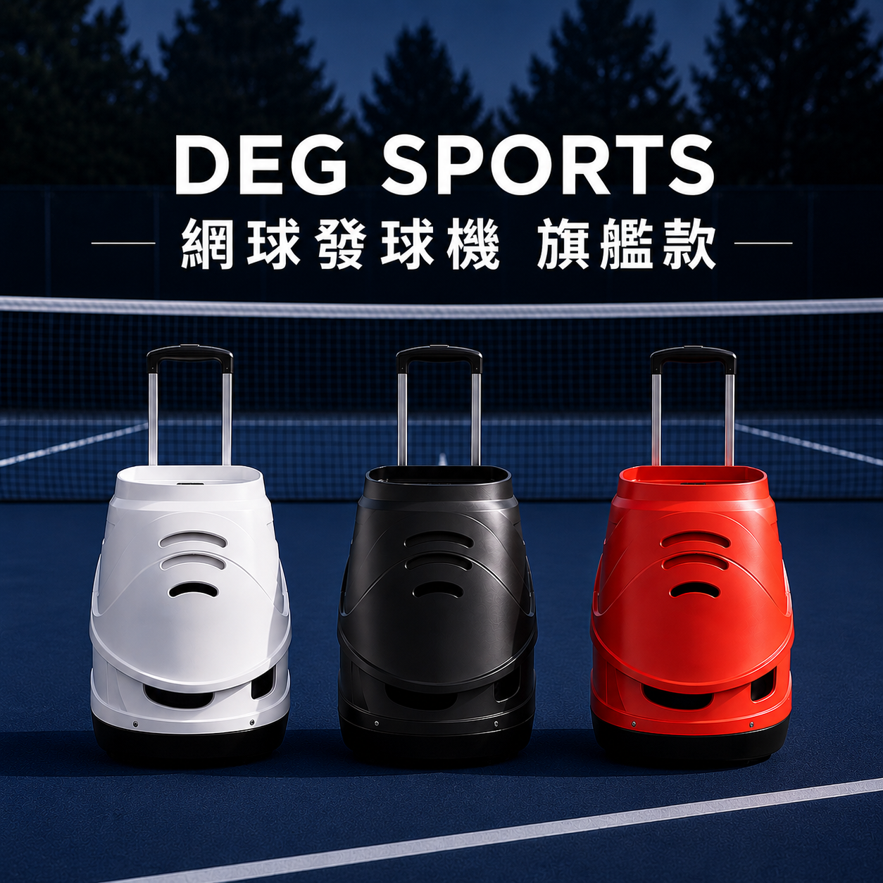 DEG SPORTS 網球發球機旗艦款 G-415 最佳陪練員 隨處可練不受限