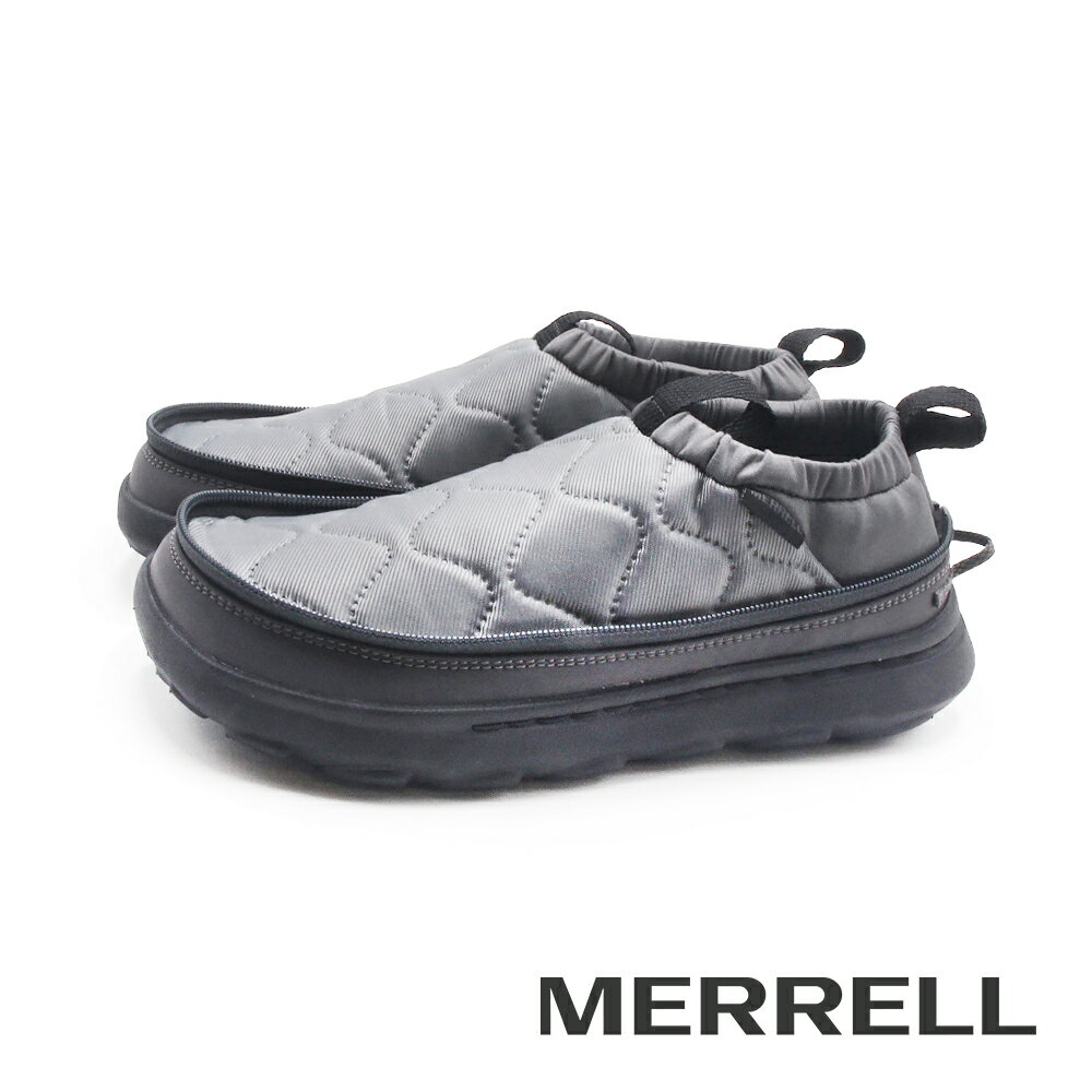 MERRELL(男)HUT MOC 2 PACKABLE PLUS 輕量拉鍊懶人休閒鞋 男鞋-金屬灰色