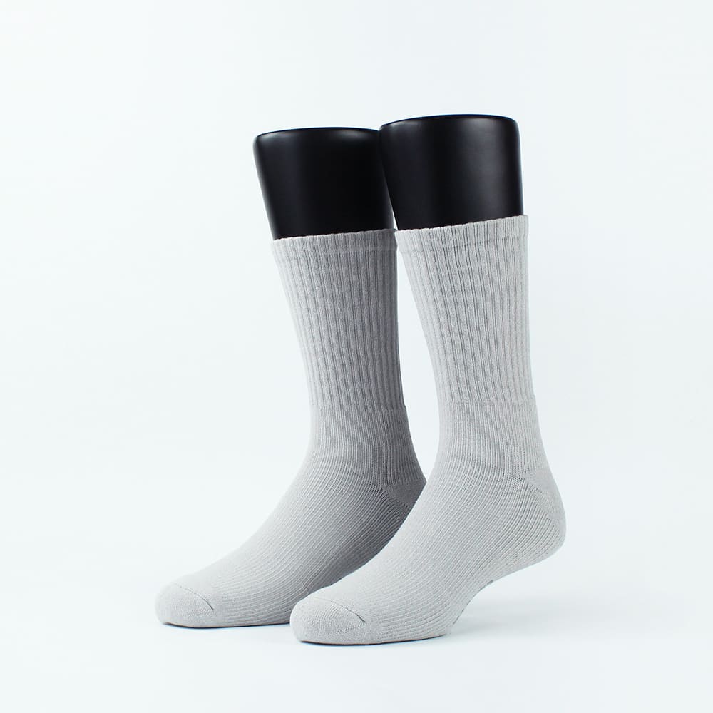 FOOTER素面輕壓力高筒襪 除臭襪 運動襪 襪子男款(T99L/XL) 2