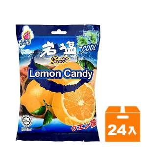 BF 薄荷岩鹽檸檬糖 138g (24入)/箱【康鄰超市】