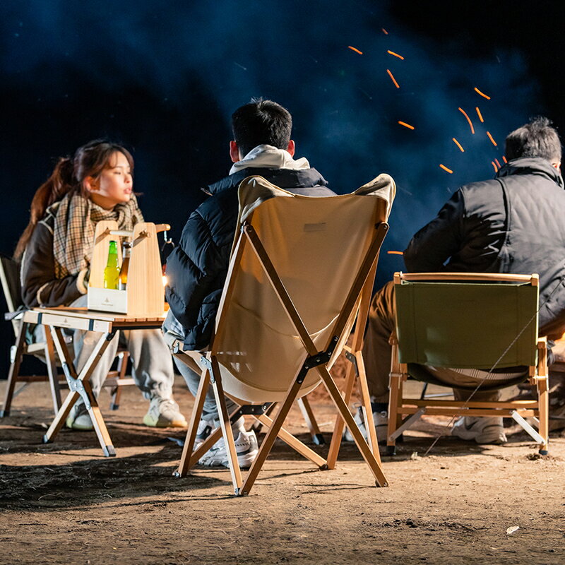 探險者戶外可折疊釣魚椅便攜式野餐靠背椅露營裝備用品休閑沙灘椅