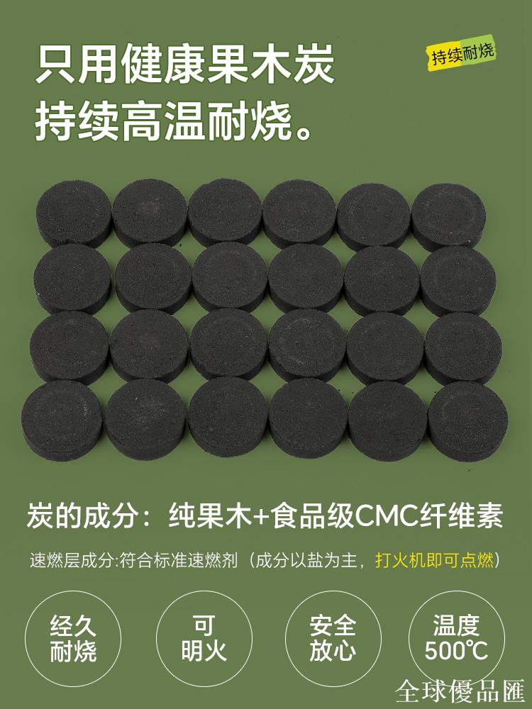 【全球優品匯】一次性燒烤爐架戶外便攜式烤肉串套裝家用室內無煙木炭燒烤保溫爐