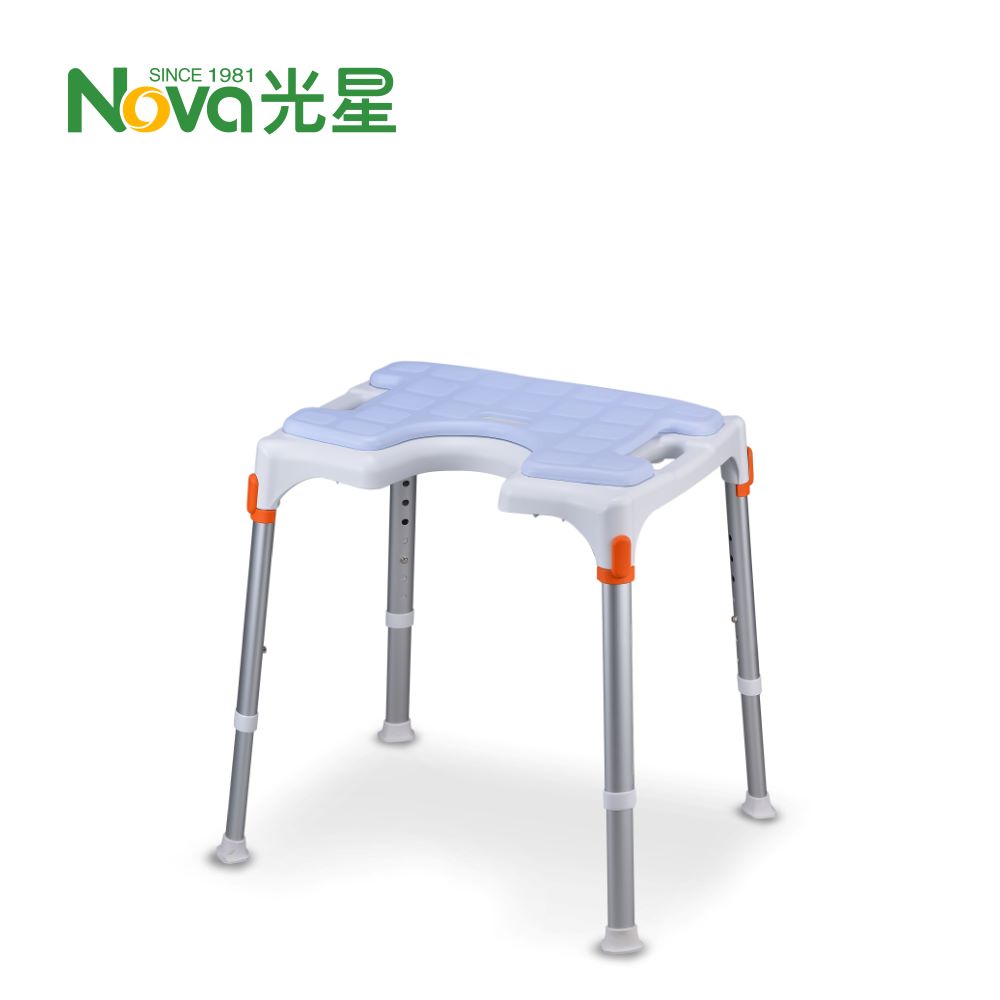 光星 KING 洗澡椅 U型 無靠背 EVA座墊(單個)【杏一】