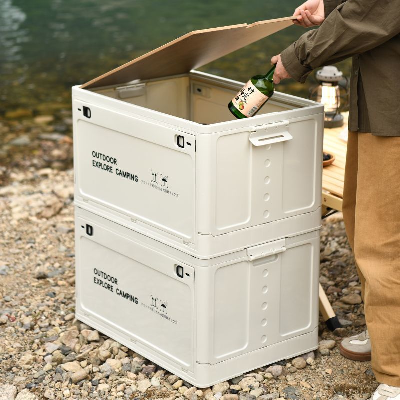 戶外收納箱可折疊旅行野餐露營整理箱車載收納箱后備箱多功能儲物