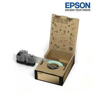 EPSON 量販標籤便捷套組 長度45M 耐久型 標籤帶 標籤貼紙 白底黑字 黃底黑字 多種寬度選擇