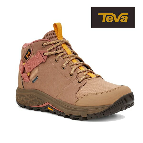 ├登山樂┤美國 TEVA 女 Grandview GTX 高筒防水黃金大底郊山鞋/登山鞋 沙丘色 TV1106832SDDN 0