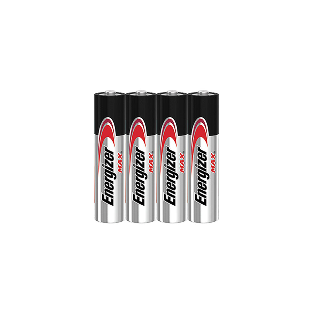 【Energizer 勁量】3倍電量MAX鹼性4號AAA電池4入/8入/12入(1.5V長效鹼性電池LR03)