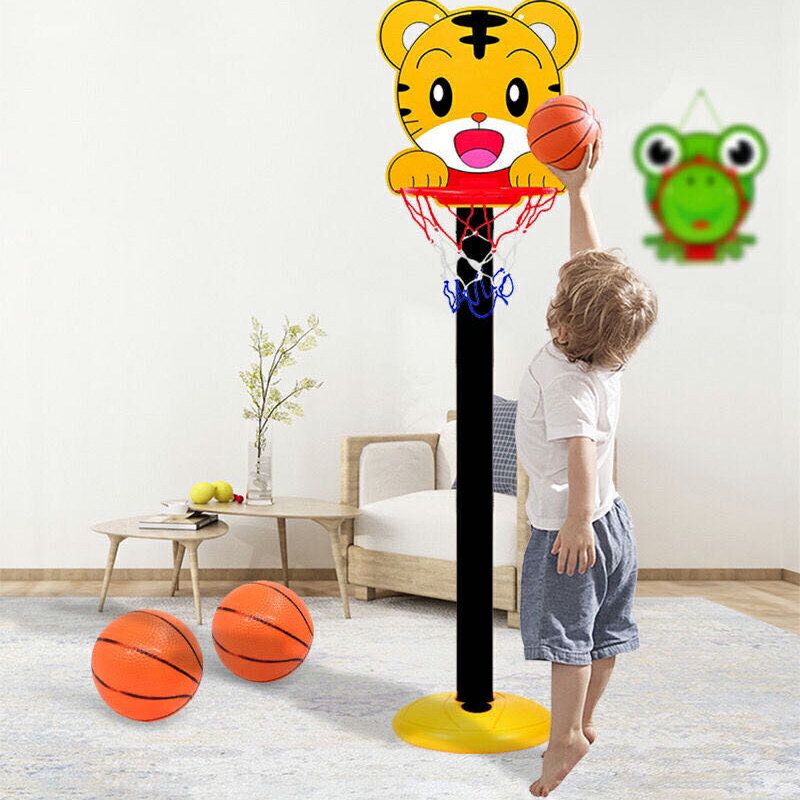 兒童籃球架室內外籃筐可升降投籃框寶寶幼兒園球類運動玩具男孩