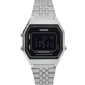 CASIO手錶 經典復古黑面鋼錶【NECA8】