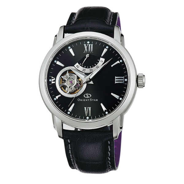 Orient 東方錶(WZ0221DA)東方之星小鏤空機械錶/黑面39mm