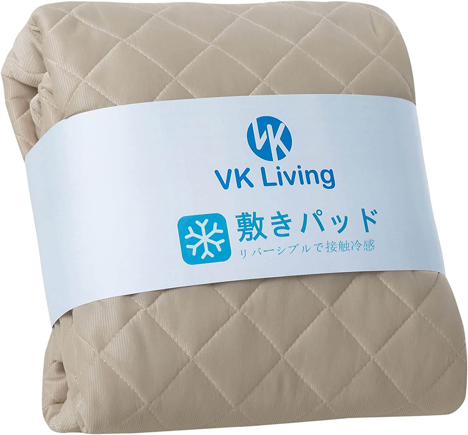 日本原裝 VK Living 雙面涼感床墊 冷感 迅速降溫 吸水 速乾 涼感墊 保潔墊 床單 寢具 夏天 消暑 涼爽冰涼【小福部屋】 7