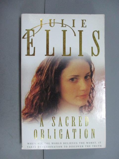 【書寶二手書T9／原文小說_GSR】A Sacred Obligation_Julie Ellis