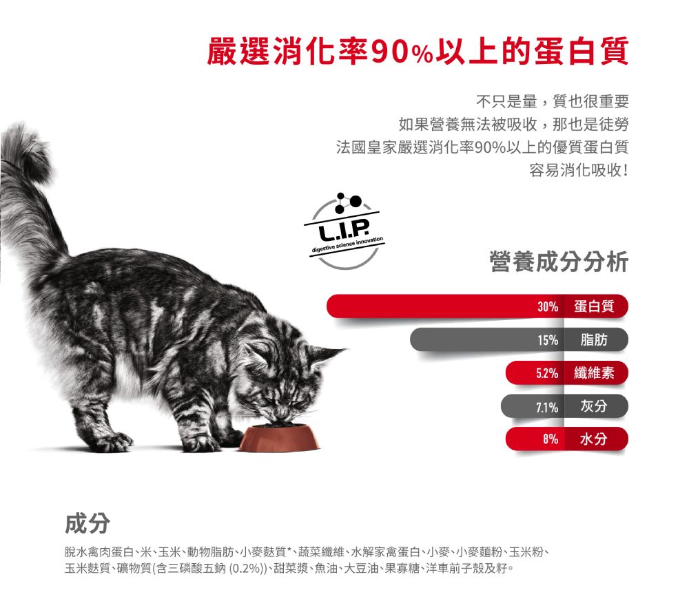 法國皇家ROYAL CANIN 【O30潔牙保健】成貓專用飼料 1.5kg /3.5KG 有助於幫助控制進食期間齒垢堆積 7 法國皇家ROYAL CANIN 【O30潔牙保健】成貓專用飼料 1.5kg /3.5KG 有助於幫助控制進食期間齒垢堆積 7