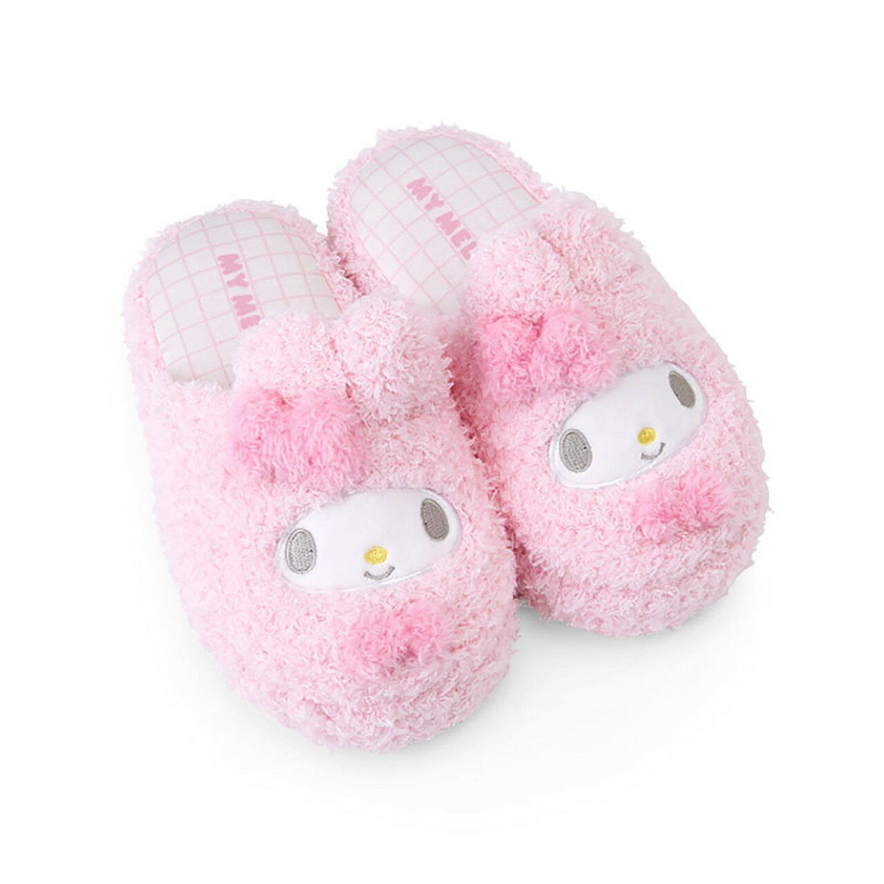 【震撼精品百貨】My Melody 美樂蒂~日本SANRIO三麗鷗 美樂蒂兒童絨毛造型室內拖鞋18cm-大臉*28758