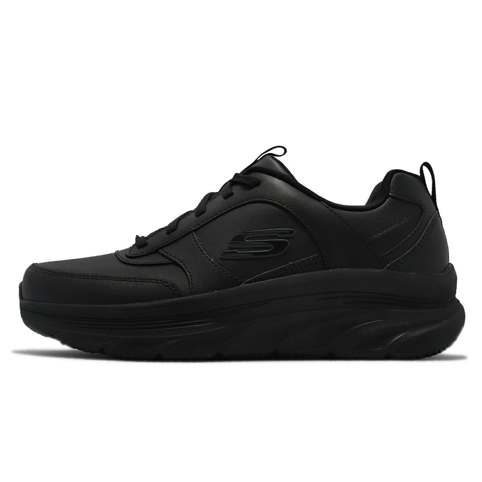 Skechers 休閒鞋 Lux Walker SR-Splendal 寬楦 男鞋 工作鞋 抗滑抗油 黑 廚師鞋 200102WBLK