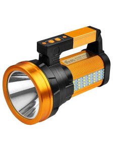 手電筒強光充電戶外超亮大功率 遠射led氙氣家用巡邏礦手提探照燈