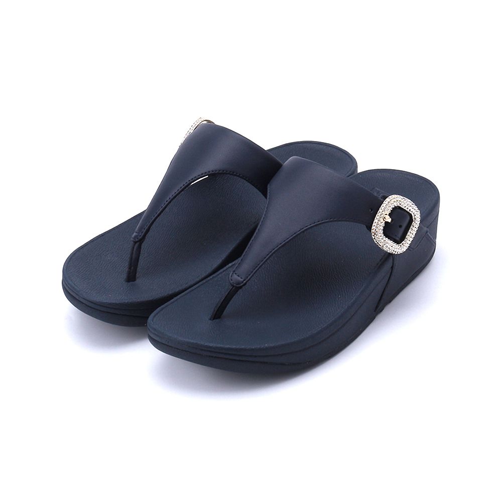 FITFLOP LULU 水鑽扣環夾腳拖鞋 海軍藍 6212-15383 女鞋