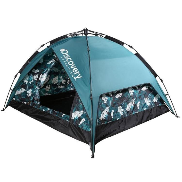 帳篷 戶外野外露營自動速搭帳篷戶外3人野營加厚防雨防水帳篷