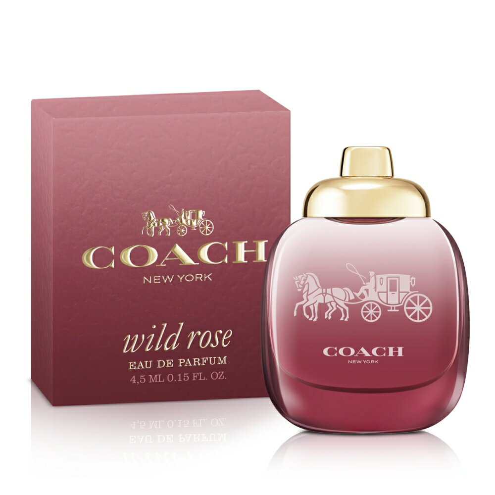【名美香氛】Coach wild rose 曠野玫瑰淡香精 4.5ml