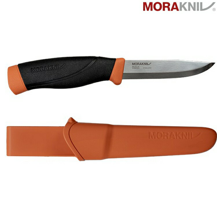 MORAKNIV Companion HeavyDuty 不鏽鋼強力直刀 13260 燒橙