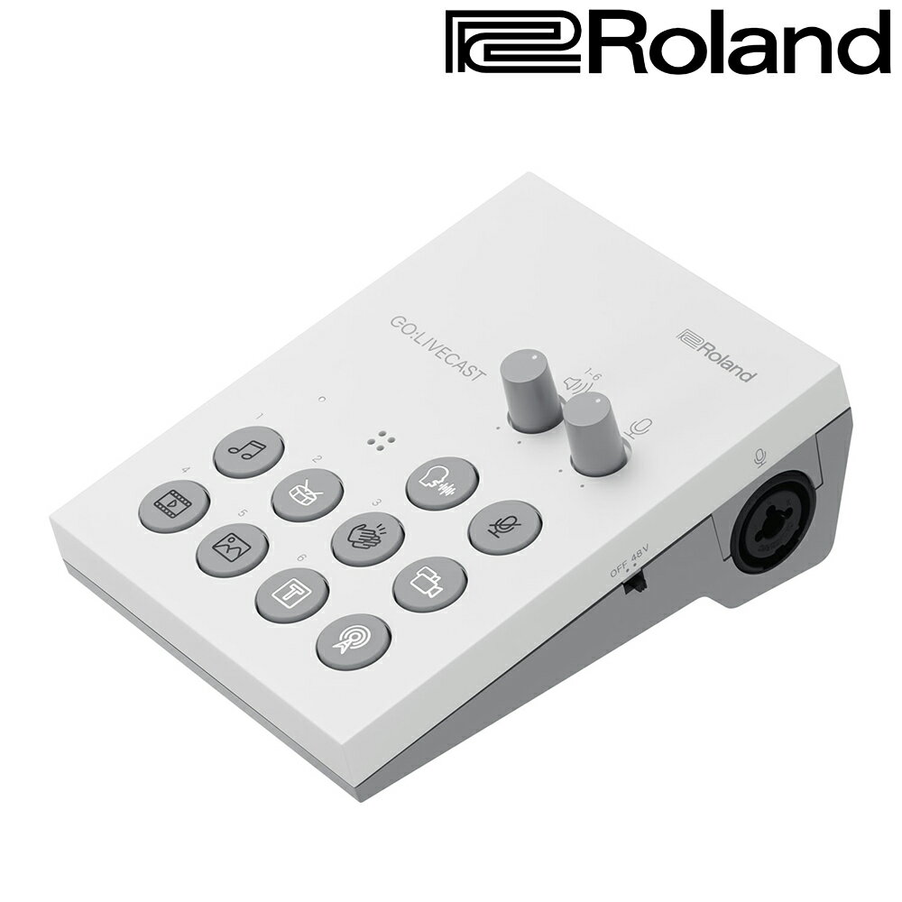 非凡樂器『ROLAND 樂蘭』GO:LIVECAST / 直播神器、錄音 / 公司貨保固🌹🌹