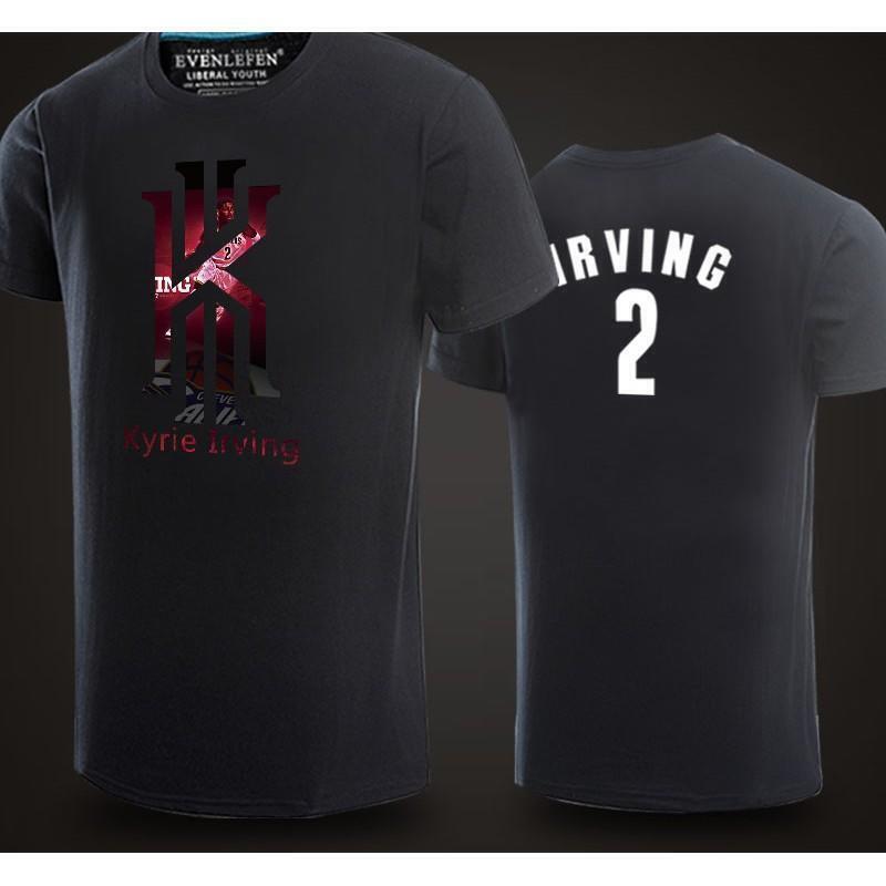 【川澤百貨】歐文Kyrie Irving厄文短袖棉T恤上衣NBA獨行俠隊愛迪達運動籃球衣服T-s