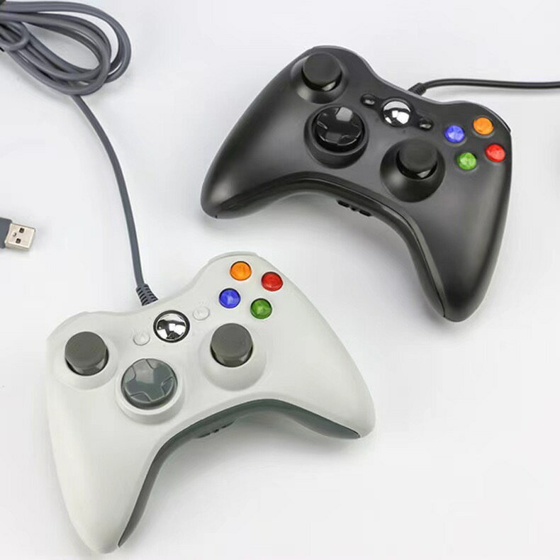 XBOX360遊戲手柄有線電腦steam多功能免驅動震動工廠直銷現貨速發【北歐家居生活】