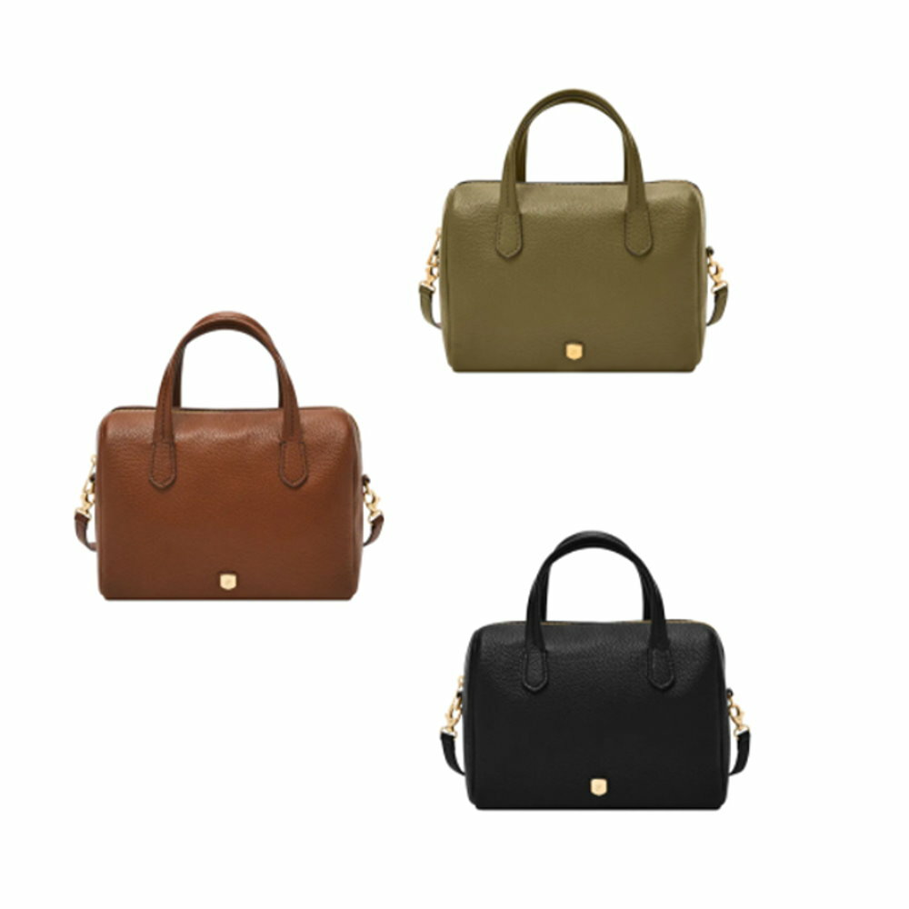 Fossil Lainey 真皮波士頓包(3色)