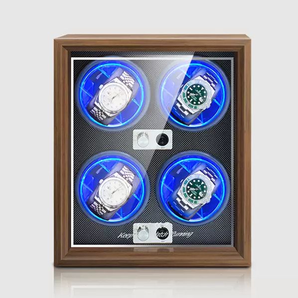 手錶盒 搖錶盒 搖表器 上鏈器 德國自動搖錶器 機械錶轉動放置器 轉錶器 搖擺器 防磁家用手錶收納盒