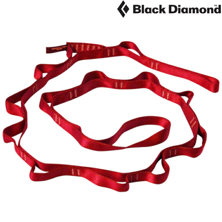 Black Diamond 18mm Nylon Daisy Chain 尼龍繩鍊/菊繩 140cm 390014 紅色