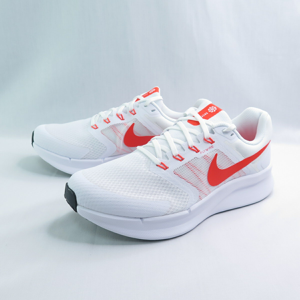 NIKE DR2695109 男慢跑鞋 Run Swift 3 緩震 支撐 白x紅 大尺碼【iSport愛運動】