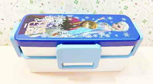 【震撼精品百貨】冰雪奇緣 Frozen 迪士尼公主系列日本便當盒/保鮮盒(美耐皿/耐熱)#27628 震撼日式精品百貨