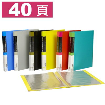 新德牌 40入資料夾 (無附紙) (PP材質) 01-102