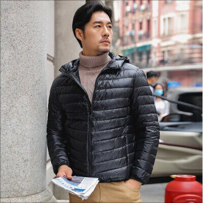 【臺灣 B779】羽絨外套 防風外套 情侶外套 L-5XL 輕量透氣高密度防潑水拉鍊口袋素色立領羽絨外套 大尺碼