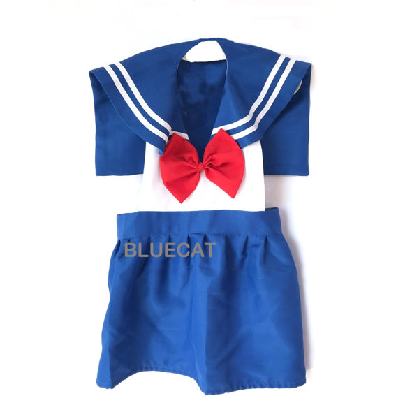 校園風美少女戰士公主圍裙 兒童圍裙【BlueCat】【JI2387】