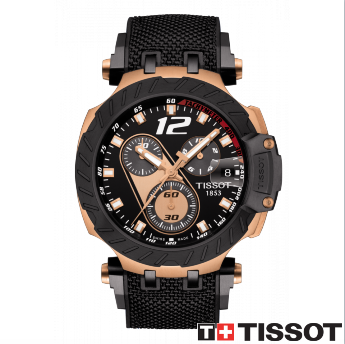 TISSOT 天梭錶 T-RACE極限賽車限量錶 T1154173705700 玫瑰金/43mm