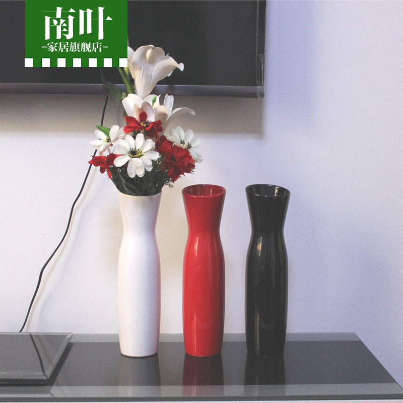時尚陶瓷工藝品家居裝飾品 擺件小花瓶花插 現代簡約創意禮品擺設