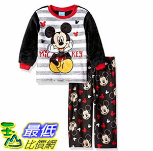 [7美國直購] 迪士尼 睡衣套裝 Disney Toddler Boys Mickey Mouse 2-Piece Fleece Pajama Set 2T