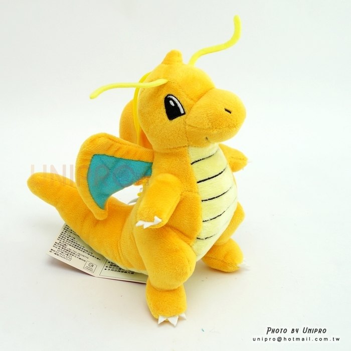 【UNIPRO】神奇寶貝 XY 快龍 Dragonite 31公分 絨毛娃娃 玩偶 禮物 正版授權 寶可夢 Pokemon Go 龍系精靈