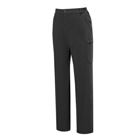 【【蘋果戶外】】山林 52S18 01 黑 女 SOFT SHELL 四彈小直筒保暖長褲 防撥水 內層磨毛 秋冬褲 Mountneer