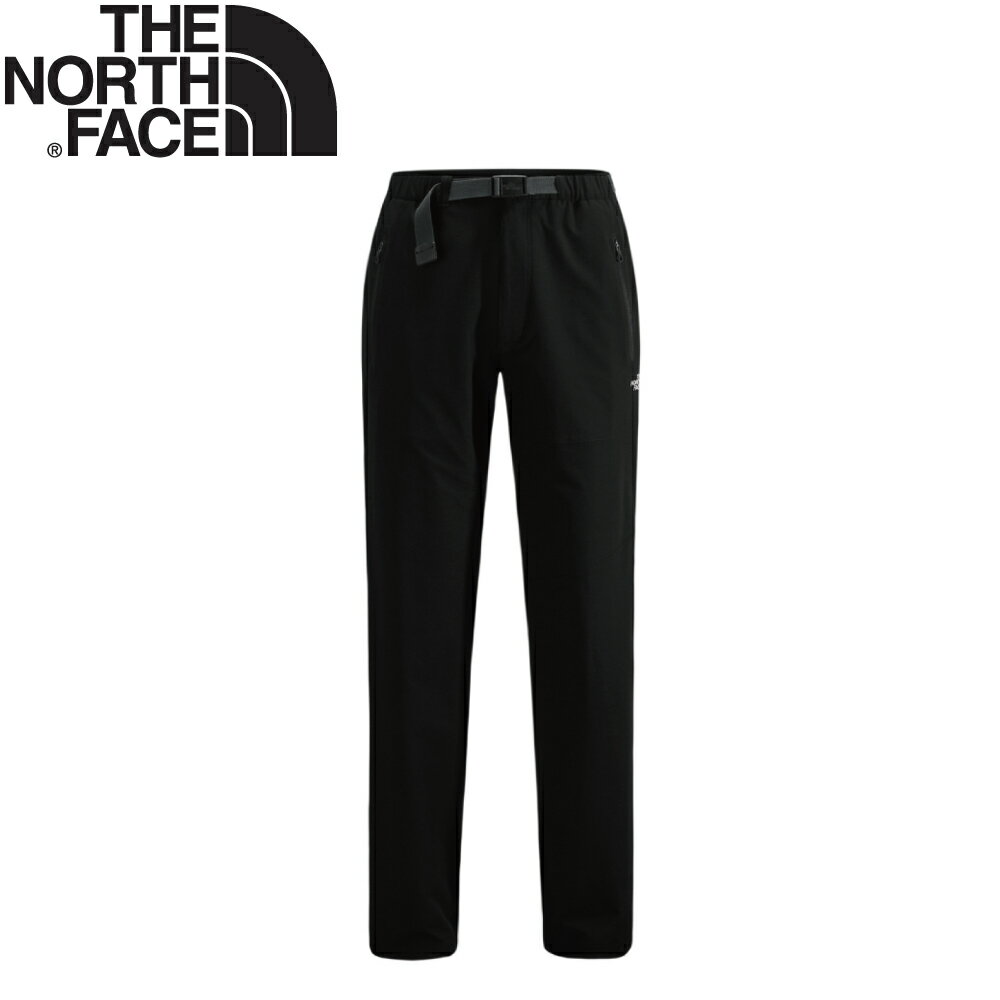 【The North Face 男款 彈性長褲 黑】0A2RGS/長褲/休閒長褲