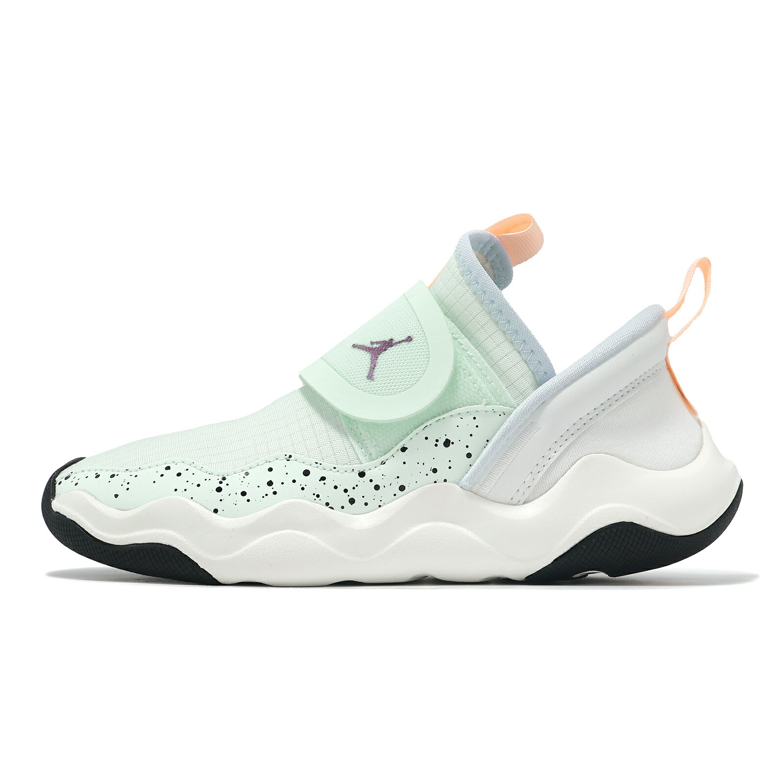 Nike 童鞋 Jordan 23/7 Easyon PS 中童 薄荷綠 魔鬼氈 無鞋帶 休閒鞋