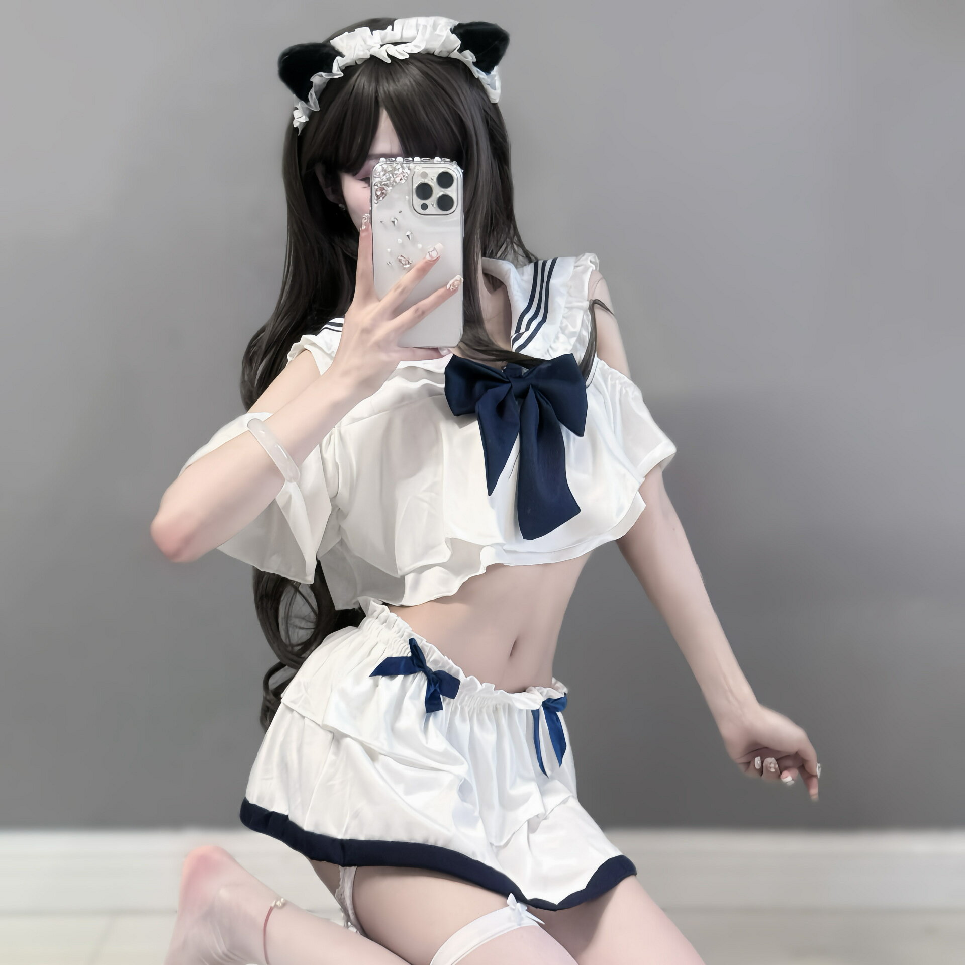 快速出貨 附發票 情趣內衣jk制服純欲免脫性感睡衣可愛蘿莉日系套裝日系qqny