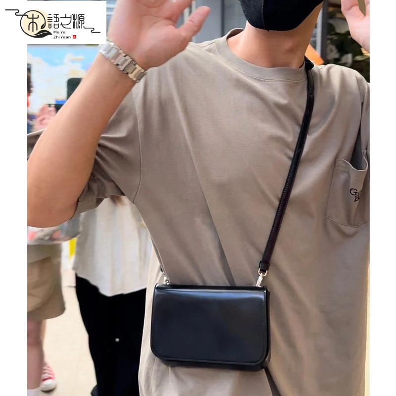 【臺灣公司貨】新款小方包女斜挎包手機包真皮小包包女包高級感豆腐包單肩包