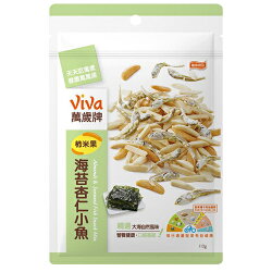 萬歲牌柿米果海苔杏仁小魚 113g【愛買】