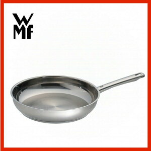 10%點數回饋【WMF】PROFI-PFANNEN 煎鍋 24cm 平底鍋 平煎鍋 不鏽鋼/不挑爐具/防燙單柄設計