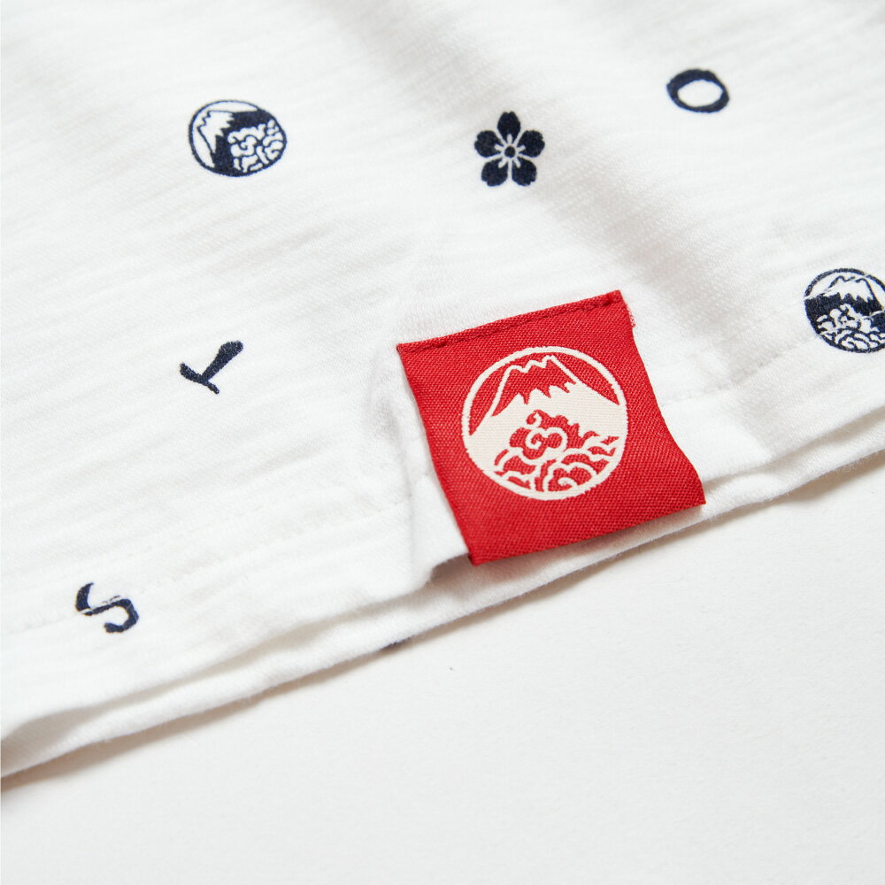 EDOKATSU江戶勝 滿版LOGO 短袖POLO衫-女款 米白色 | EDWIN官方旗艦店直營店 | 樂天市場Rakuten