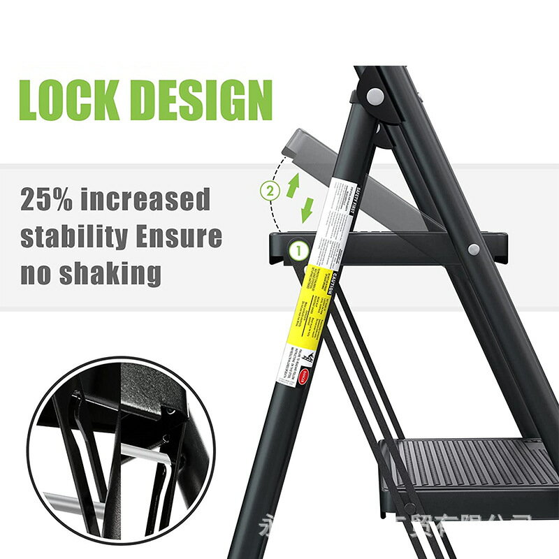 OEM家用梯子加厚折疊梯多功能人字梯室內爬梯便攜安全伸縮梯登高